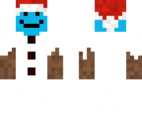 blue guy christmas