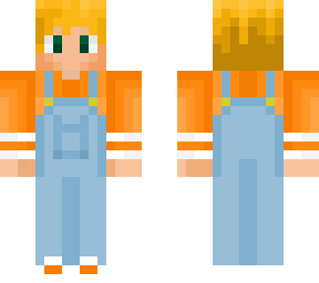 boy in dungarees