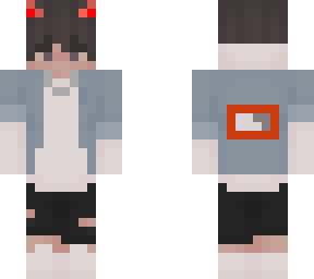 boy with nice merch