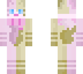brown and pink cat
