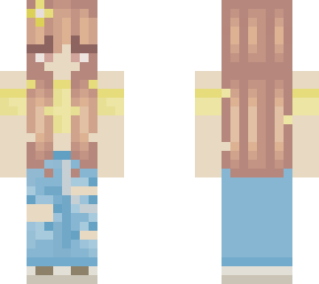 casual girl - collab with my friend <3