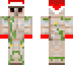 christmas iron golem