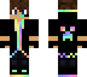 colourful gamer boy