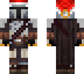 din djarin with christmas hat