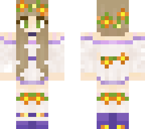 flowery elf girl