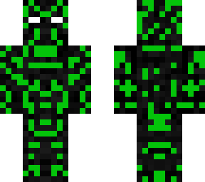green/black guy warrior