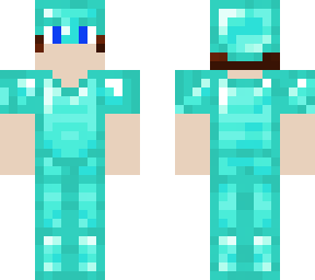 logo in diamond armor