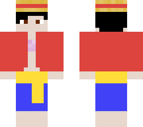 luffy but mincaft