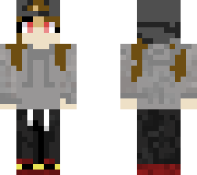 me as a minecraft character//