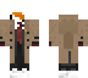 melting trenchcoat goose
