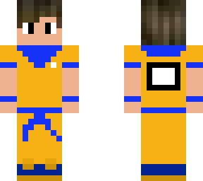 mi skin con traje de goku /  my skin with goku costume