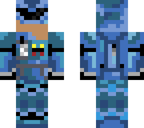 my custom halo spartan skin remastered
