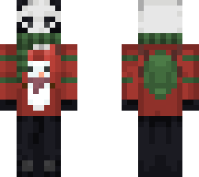 panda christmas sweater