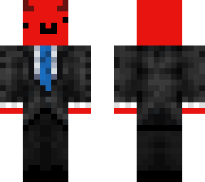 red devil in suit