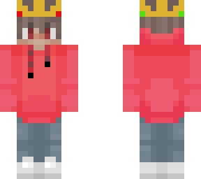 red shirt kid with crown :)