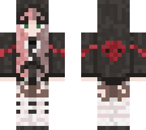 rose girl (with hood)