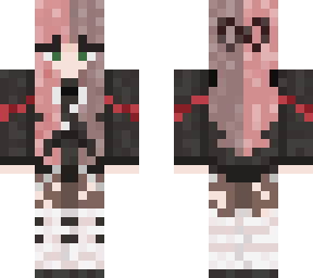 rose hair girl (hood down)