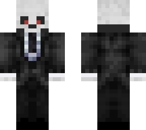 skull in suit