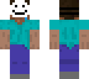 steve crying under mask