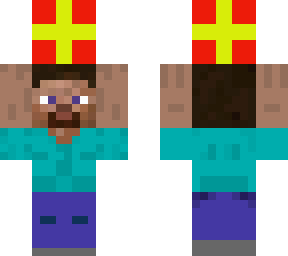 steve holding a prsent yellow version