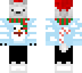 winter polar bear