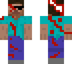 zombie with glasses