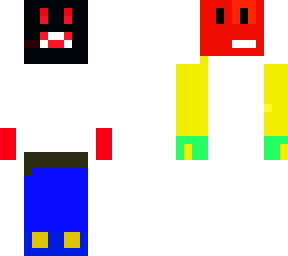 2 faced man  with no legs