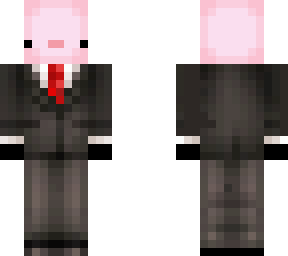 axolotl in suit