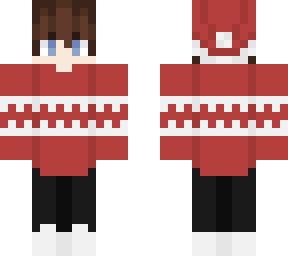 blue christmas jumper