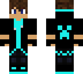 blue gamer boy