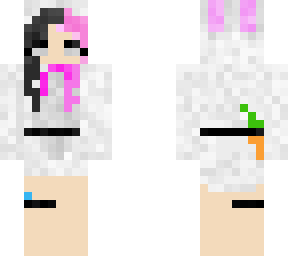 bunny hoodie girl