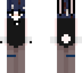 bunny with multicolor hair
