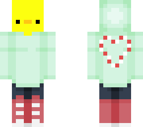 candy cane lover duck