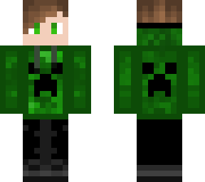 casual green boy