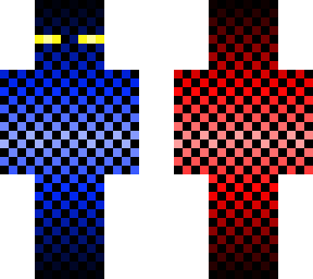 checkered glitch skin