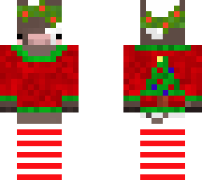 christmas cow