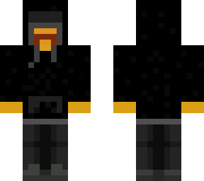 cloaked man