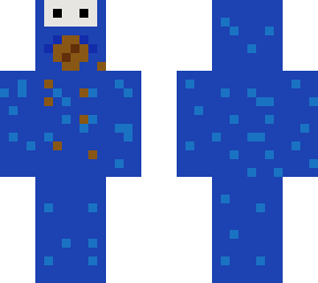 cookie monster van minecraft