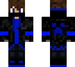 cool blue gamer boy