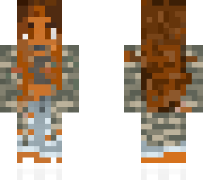 cute camo girl <3 ( brown version, originally made from  theyellowbirdie )