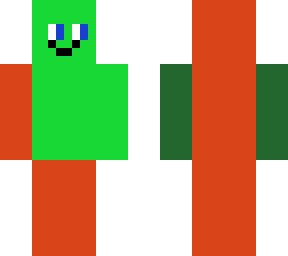 green and red lily