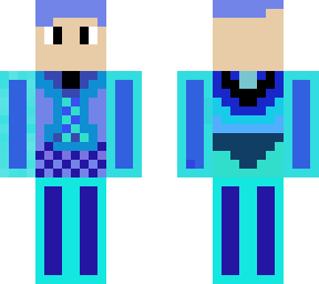 it's blue!