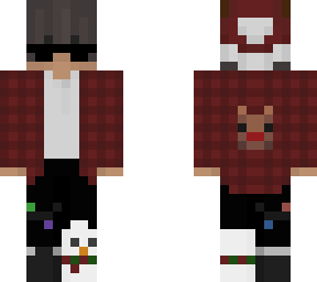 red shirt guy christmas