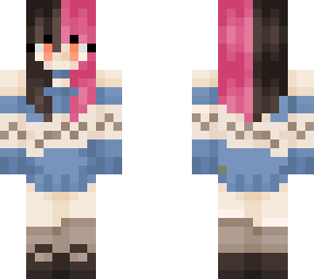 split dye grunge girl