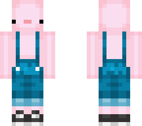 axolotl in overalls