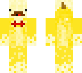 banana with mustache