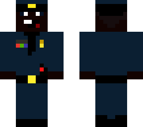 black policeman