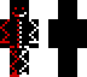 black/red/white fixed