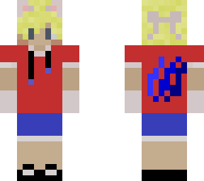 blonde cat boy