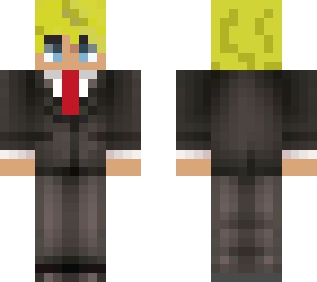 blonde guy in suit